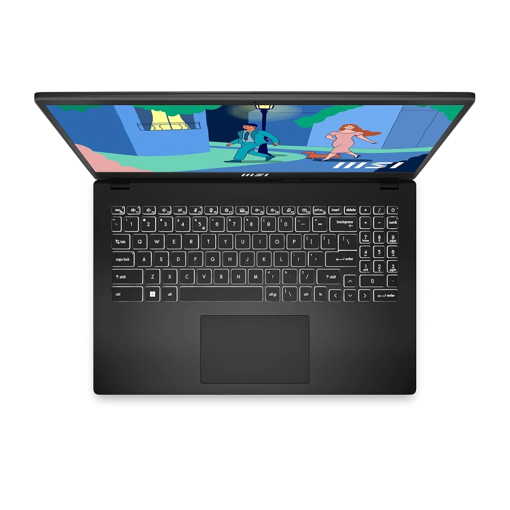 MSI Laptop Modern 15 B12MO 1007IN 15.6 inch Classic Black view 3